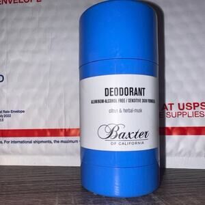 Baxter of california Deodorant for Sensitive Skin  barber men